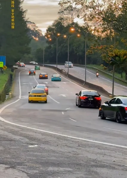 网红拍摄云顶公路飙车画面 警方介入调查