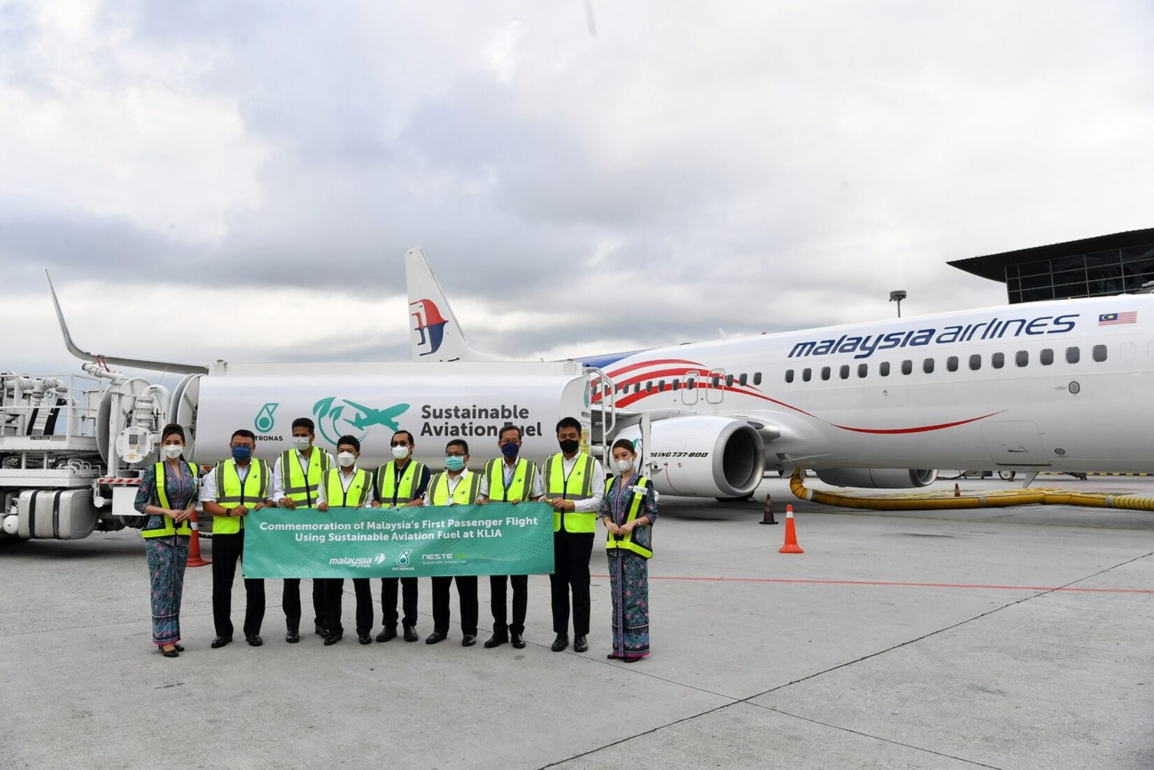 马航可持续航空燃料首航：PETRONAS交付首批本地混合SAF，环保计划加速落地