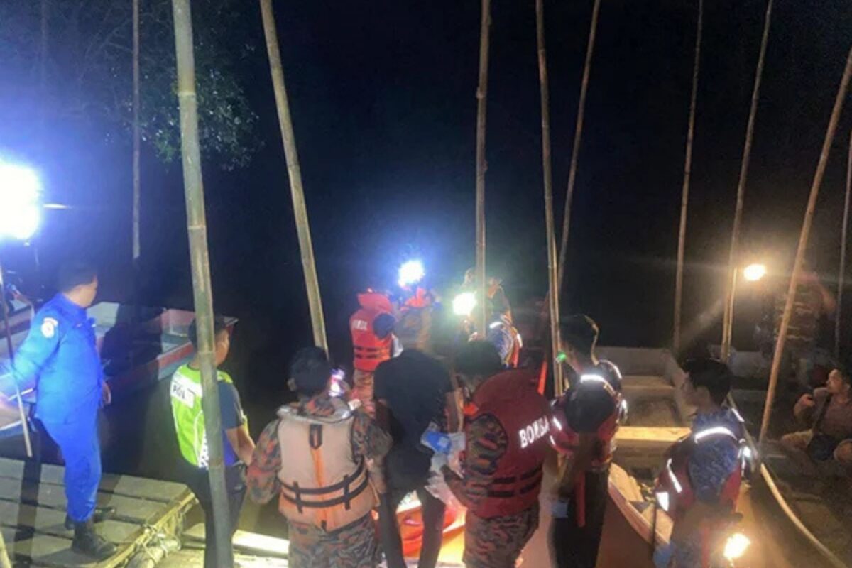 父子钓鱼坠河 65岁男子陈祥福遗体寻获